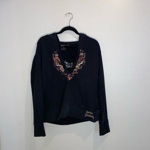 V neck Harley-Davidson hoodie